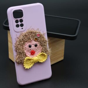 Cover per Telefono con Decorazione all'Uncinetto